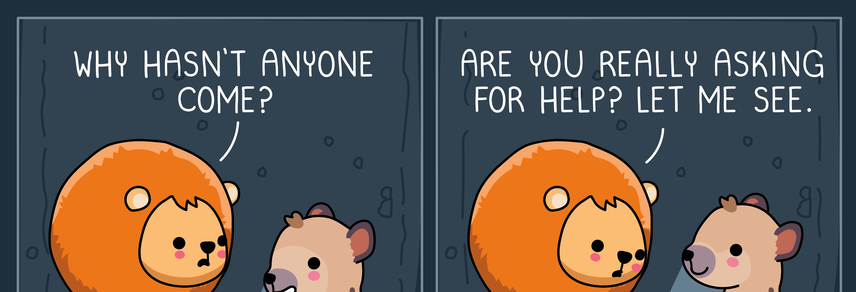 Wawawiwa Comics - Episode 74, Page 1: We need help