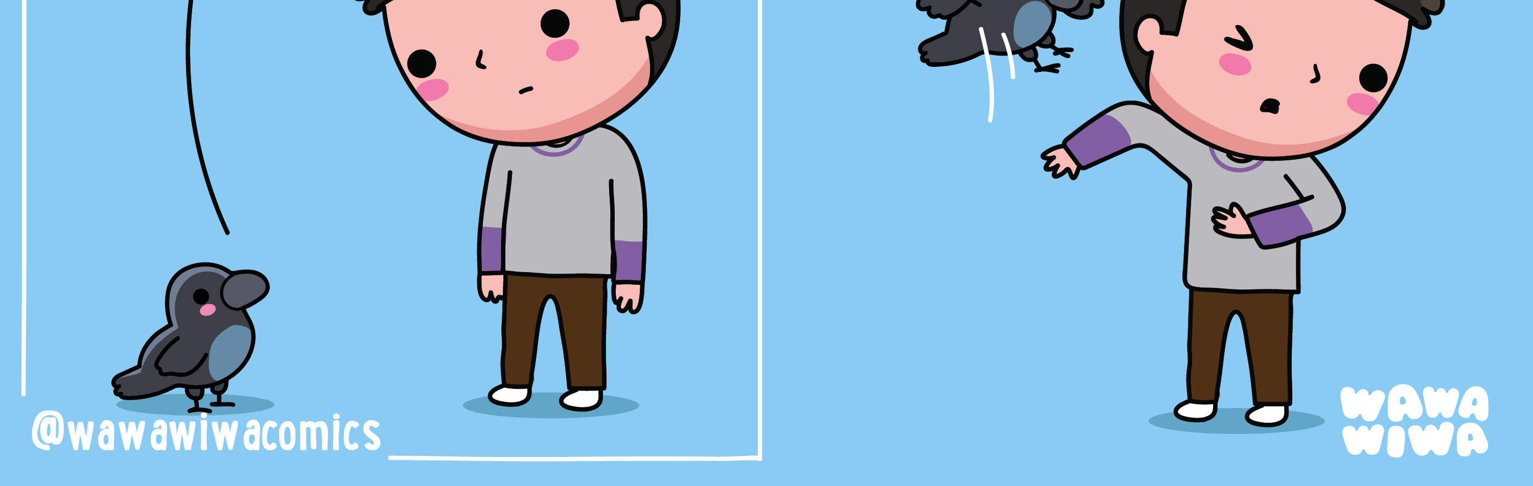 Wawawiwa Comics - Episode 91, Page 1: You walked past my tree