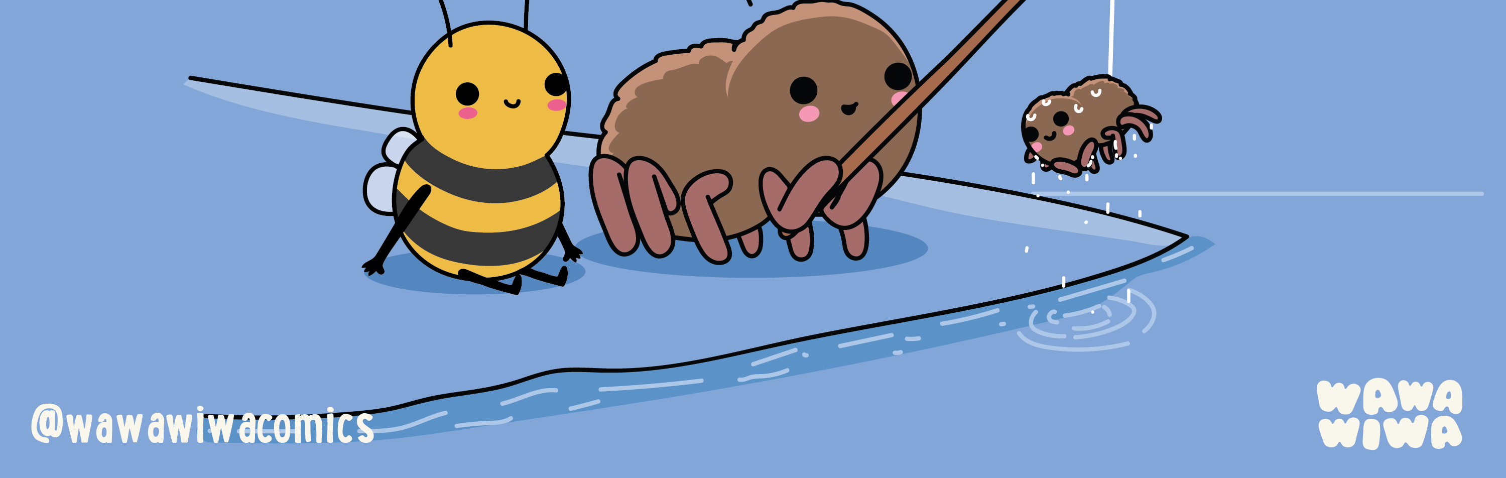 Wawawiwa Comics - Episode 93, Page 1: What are you fishing for?