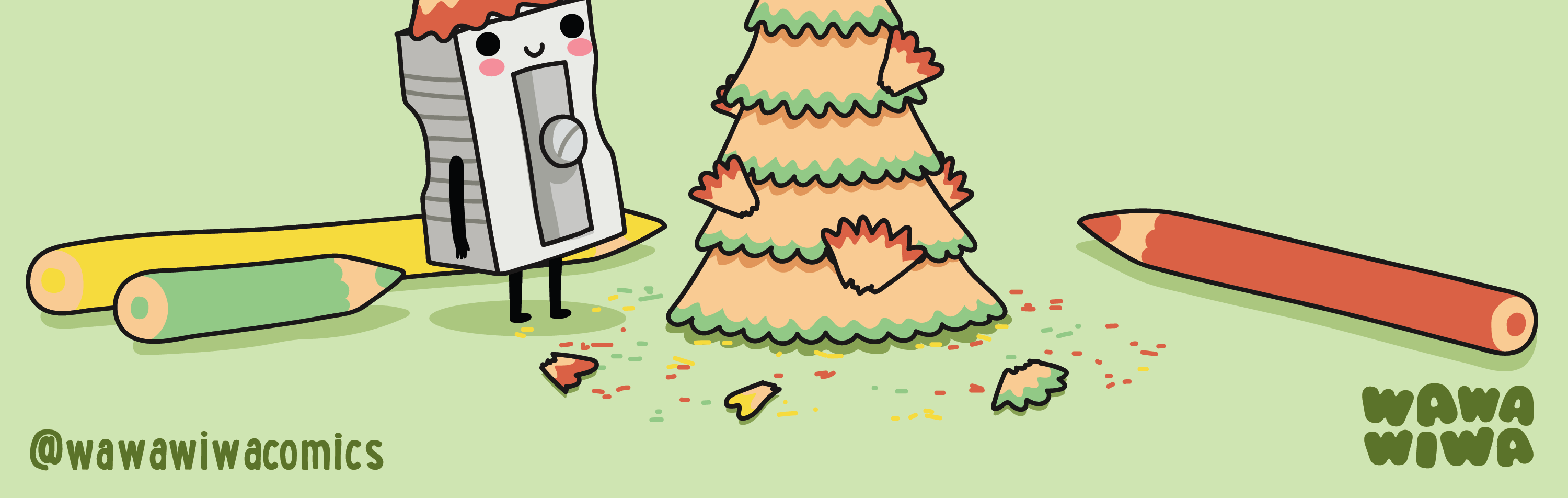 Wawawiwa Comics - Episode 160, Page 1: Christmas tree