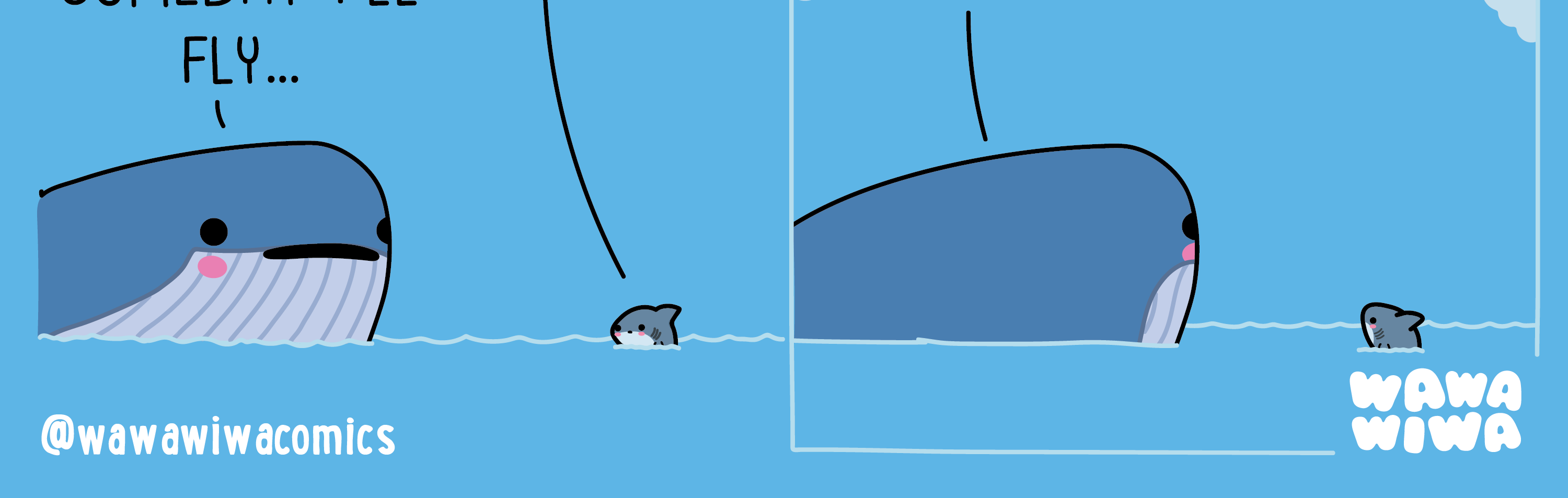 Wawawiwa Comics - Episode 223, Page 1: Flying whales