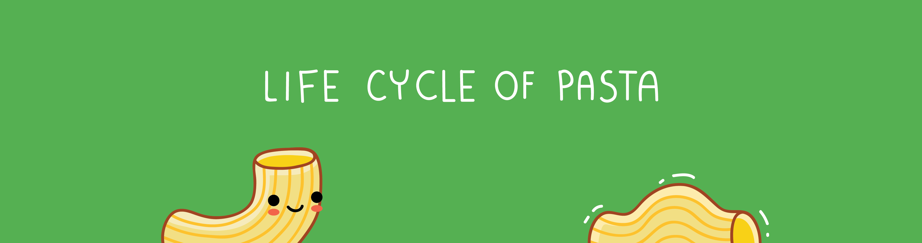 Wawawiwa Comics - Episode 233, Page 1: Life cycle of pasta