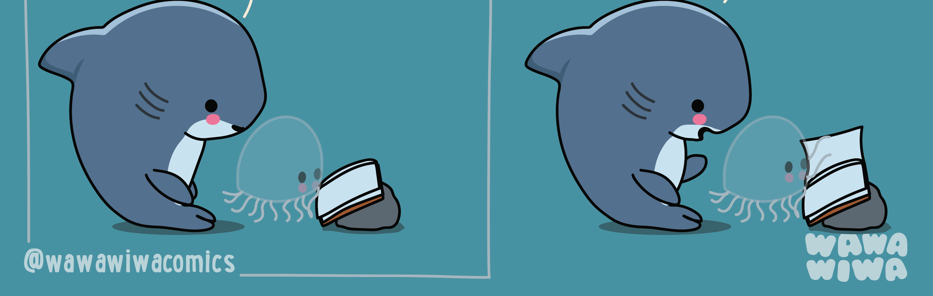 Wawawiwa Comics - Episode 304, Page 1: Happy International Book Day ??
