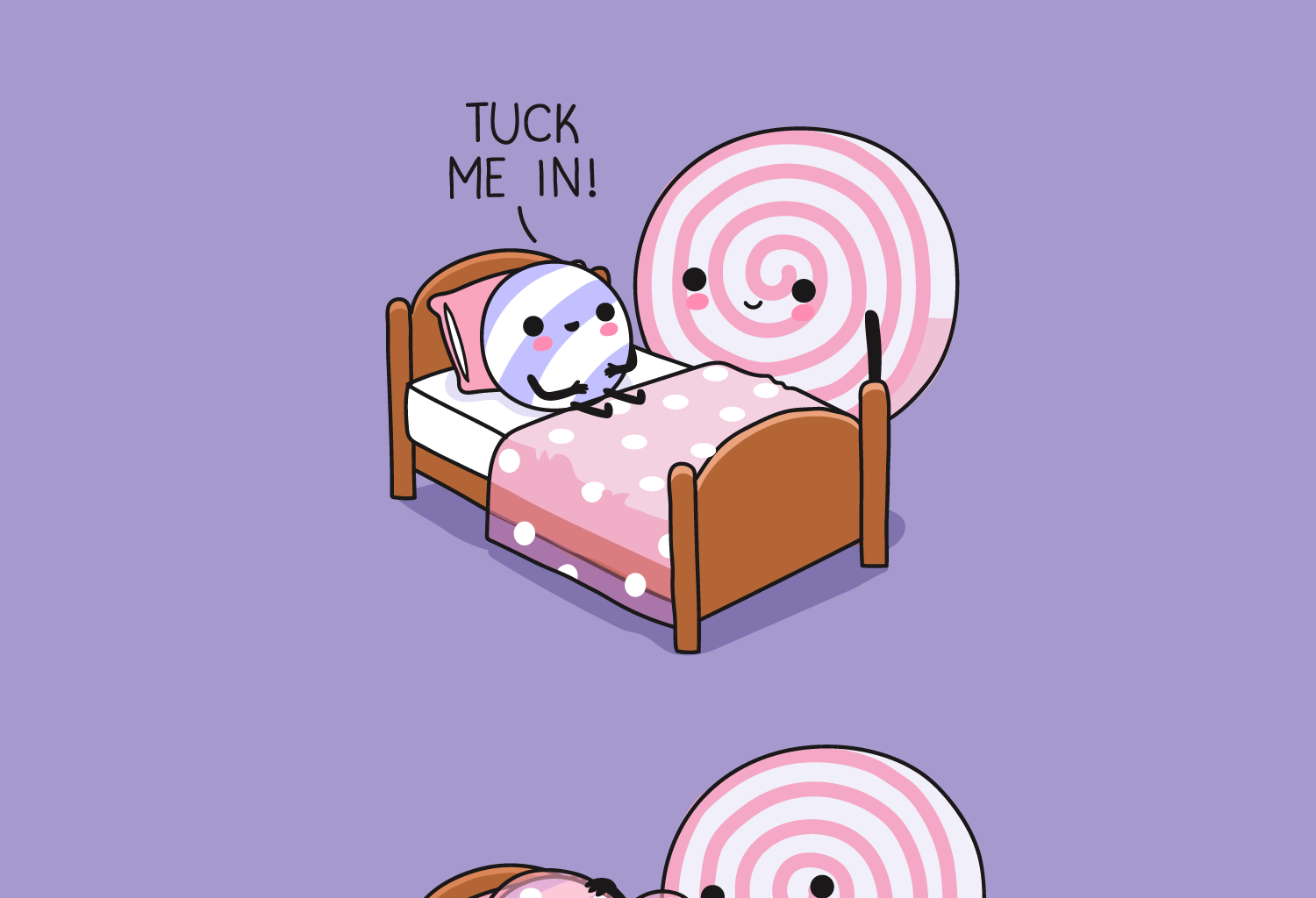 Wawawiwa Comics - Episode 308, Page 1: Tuck me in ?