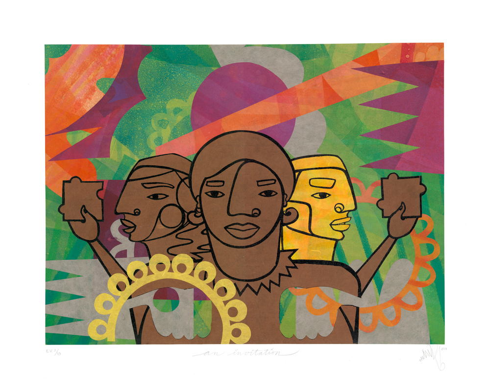 An Invitation EV 2/10 | work of art by Favianna Rodriguez