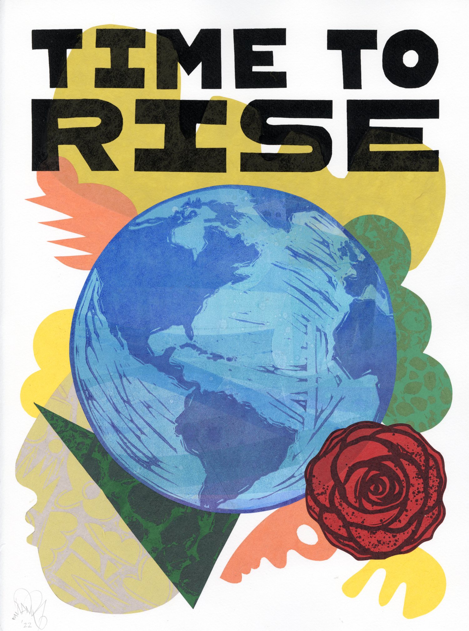 Time To Rise Image Time to Rise 1 | work of art by Favianna Rodriguez