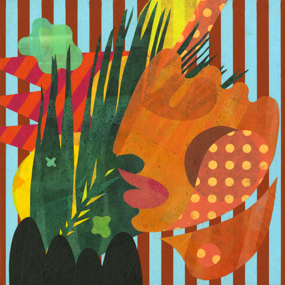 Plant Wisdom VII | work of art by Favianna Rodriguez