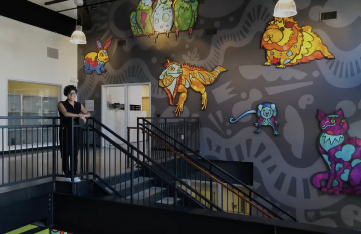 A Celebration of Interspecies Friendships - A public art project by Favianna Rodriguez