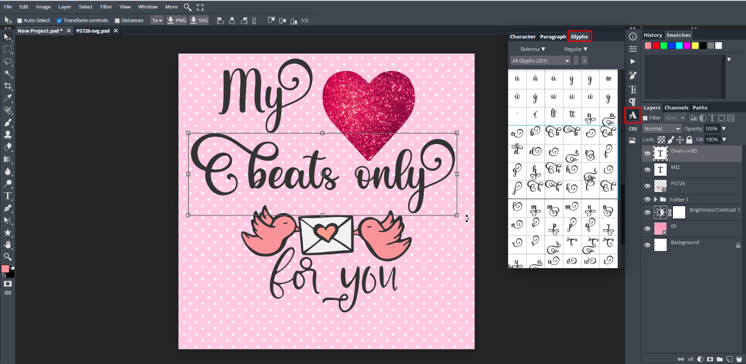 How to Make Valentines in DesignScape 26