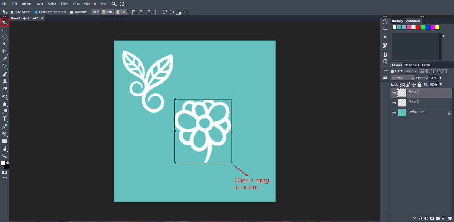 How to Make a Simple Seamless Pattern in DesignScape 18