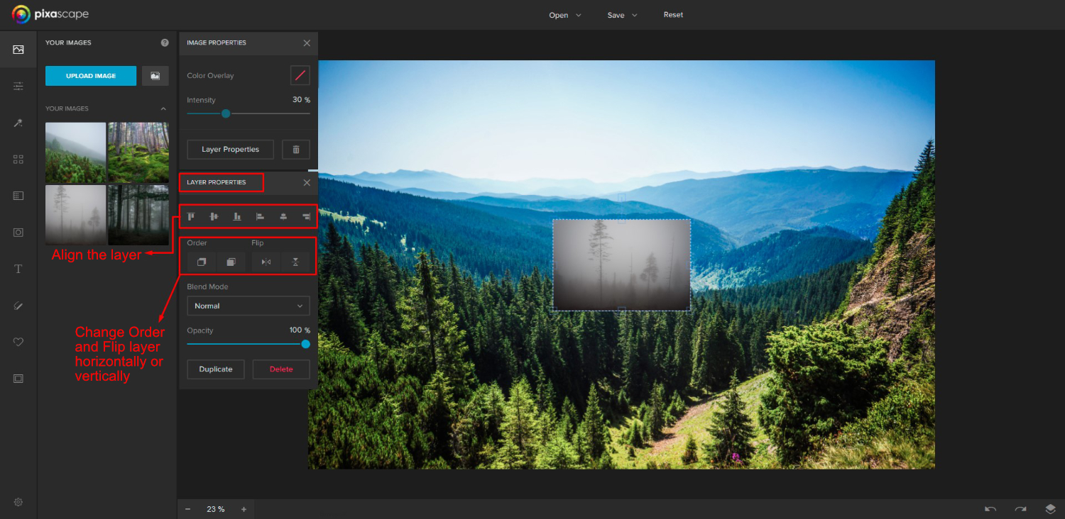 How to Save Your Photos to the Pixascape Library 14