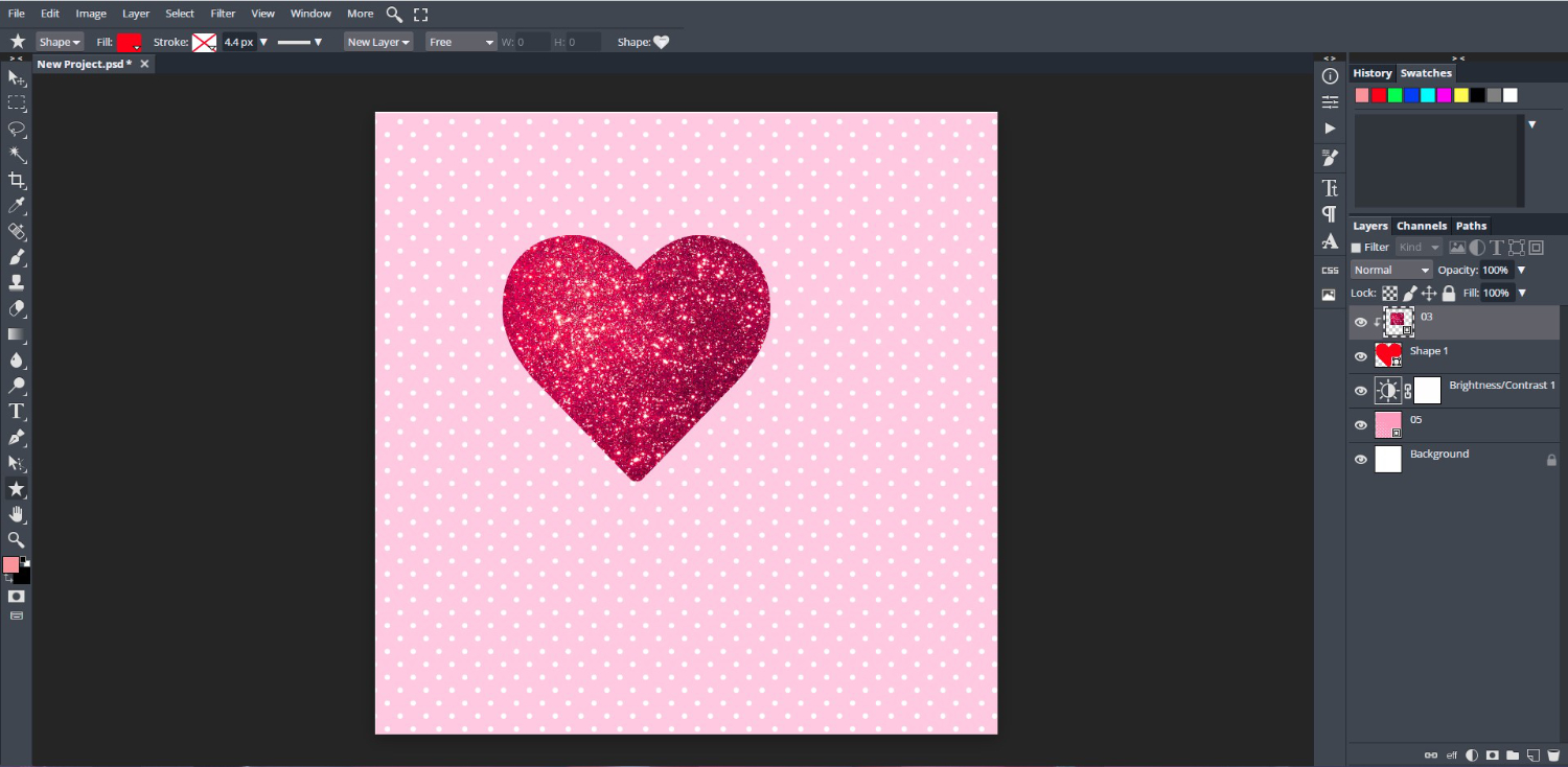 How to Make Valentines in DesignScape 26