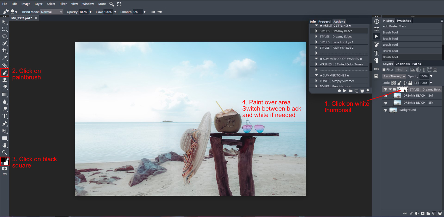 How to Load and Use Photoshop Actions in DesignScape 12