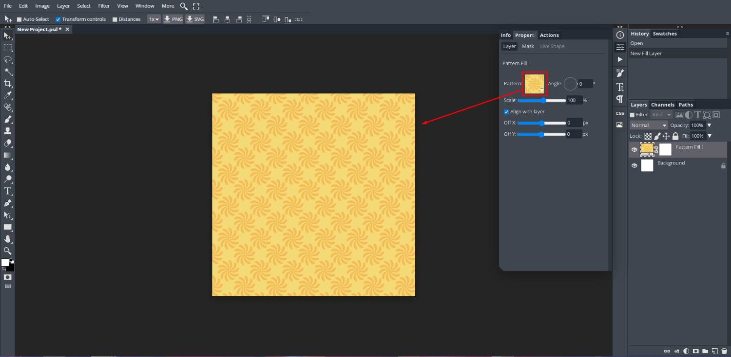 How to Use PAT Files in DesignScape 10