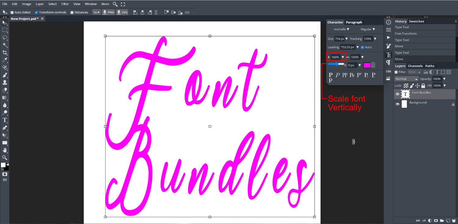 Text Basics in DesignScape 21