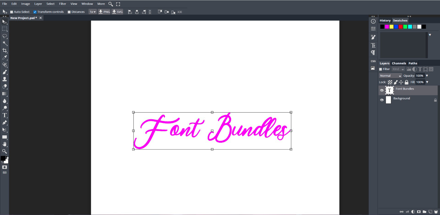 Text Basics in DesignScape 21