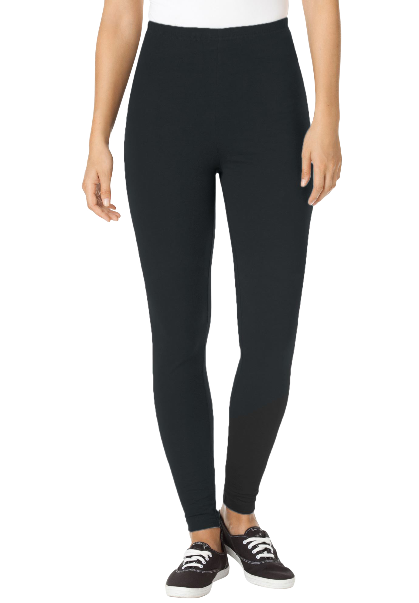 Woman Within Plus Size Tall Womens Plus-Size Stretch-Cotton Knit Pull-On