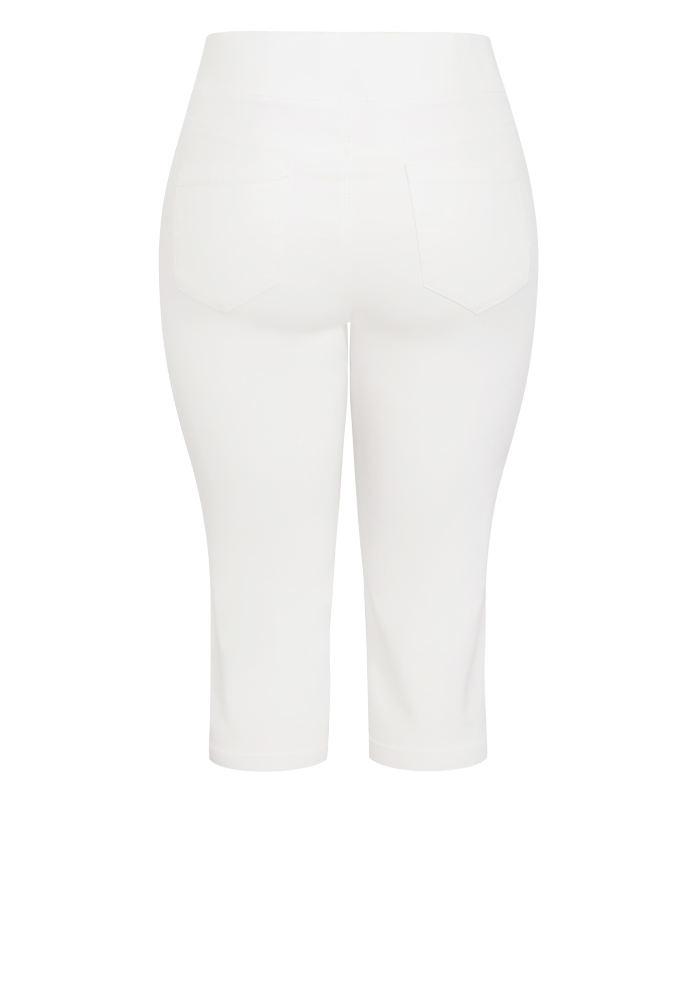 Avenue Women's Plus Size Butter Denim Pull On Crop Jean - Picture 30 of 30