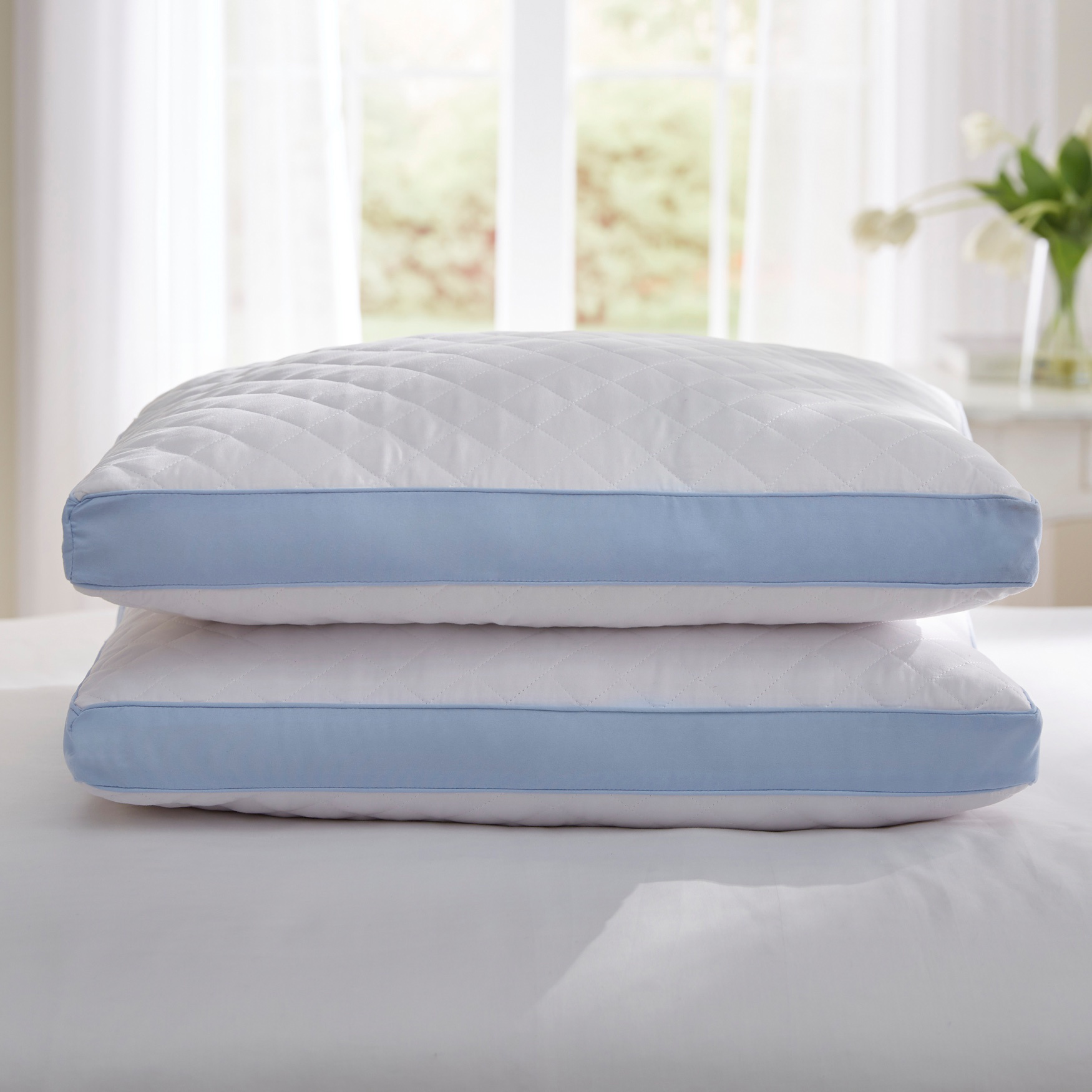 BrylaneHome Gusseted Density Pillow