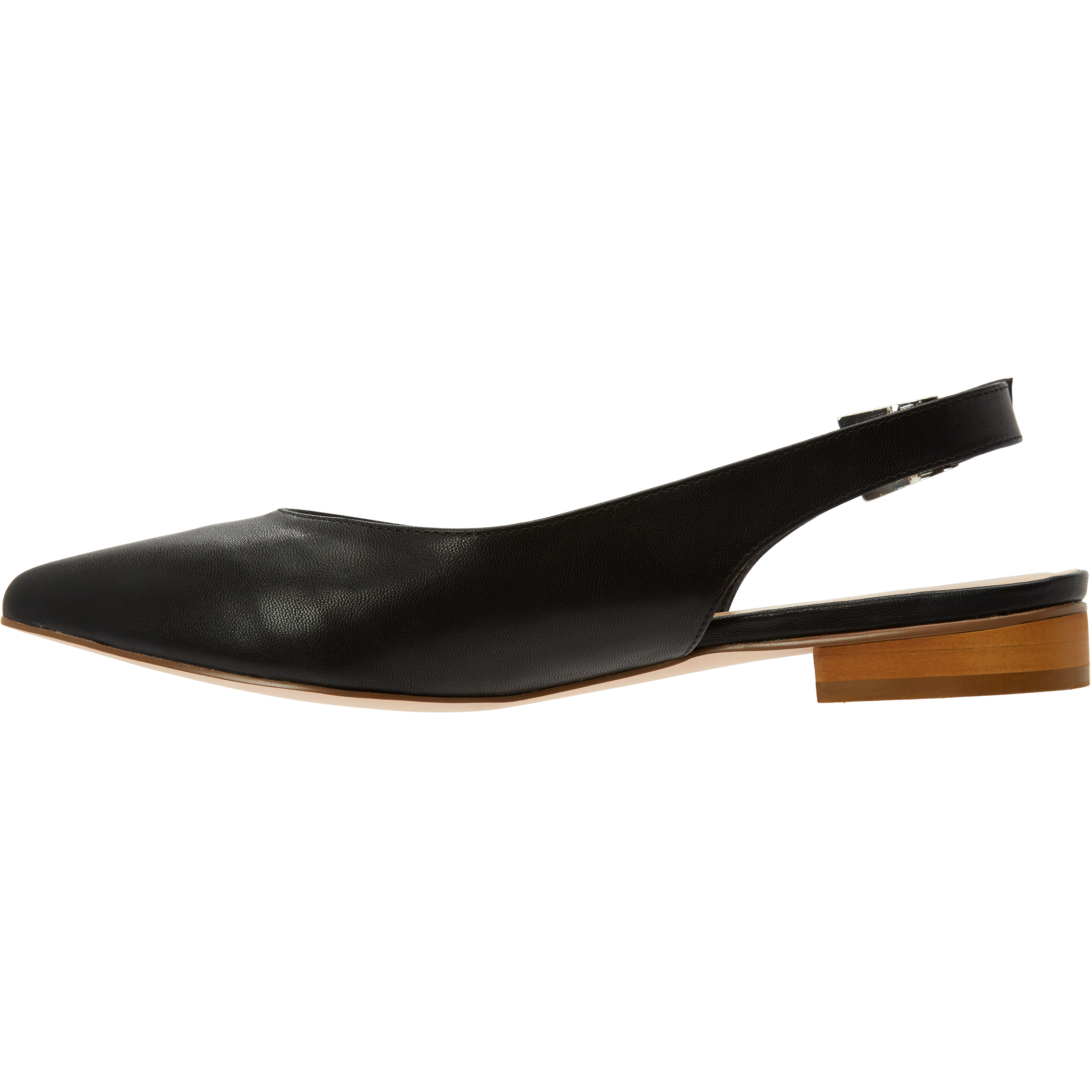 wide width slingback flats