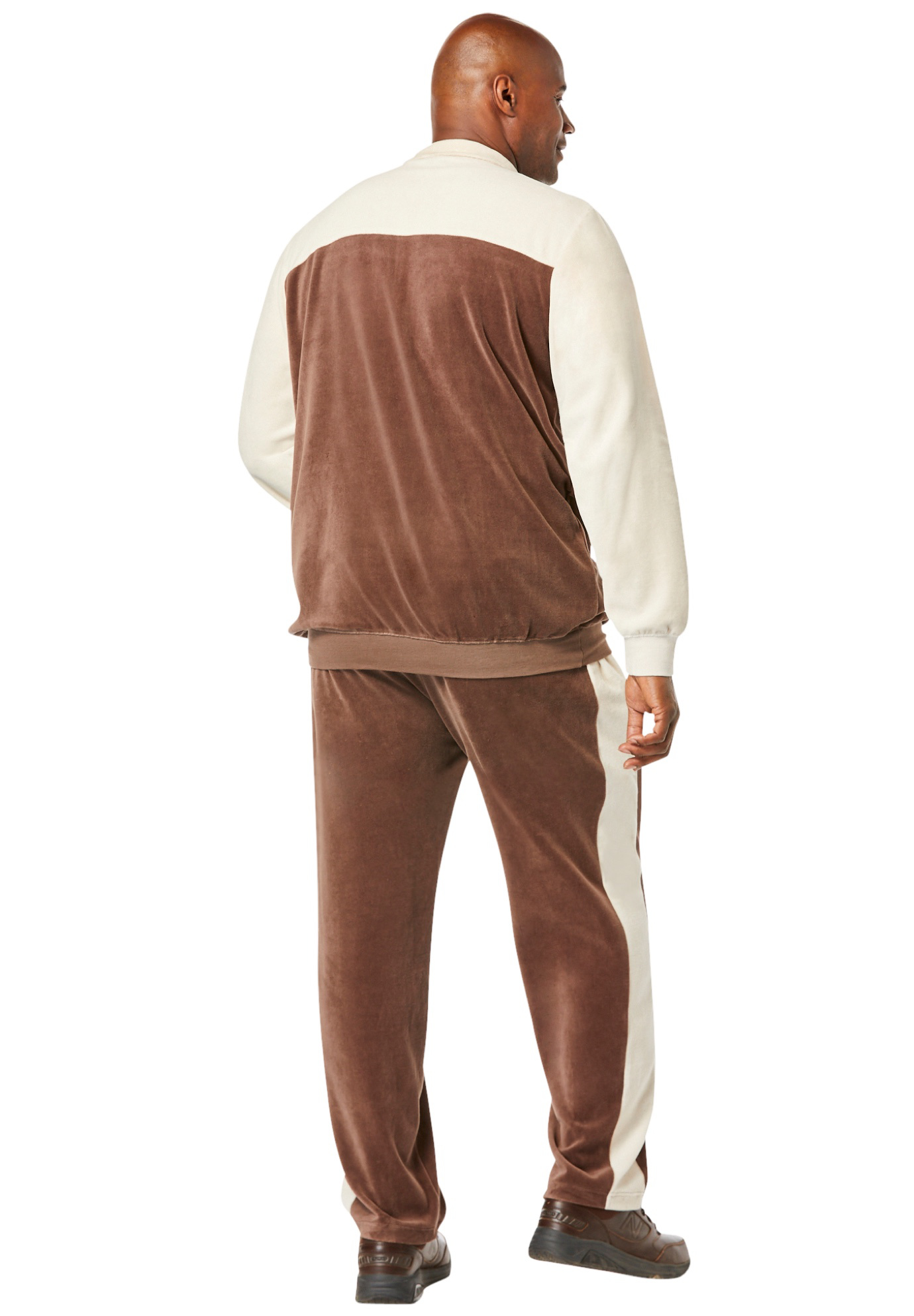 Tall Colorblock Velour Tracksuit | eBay