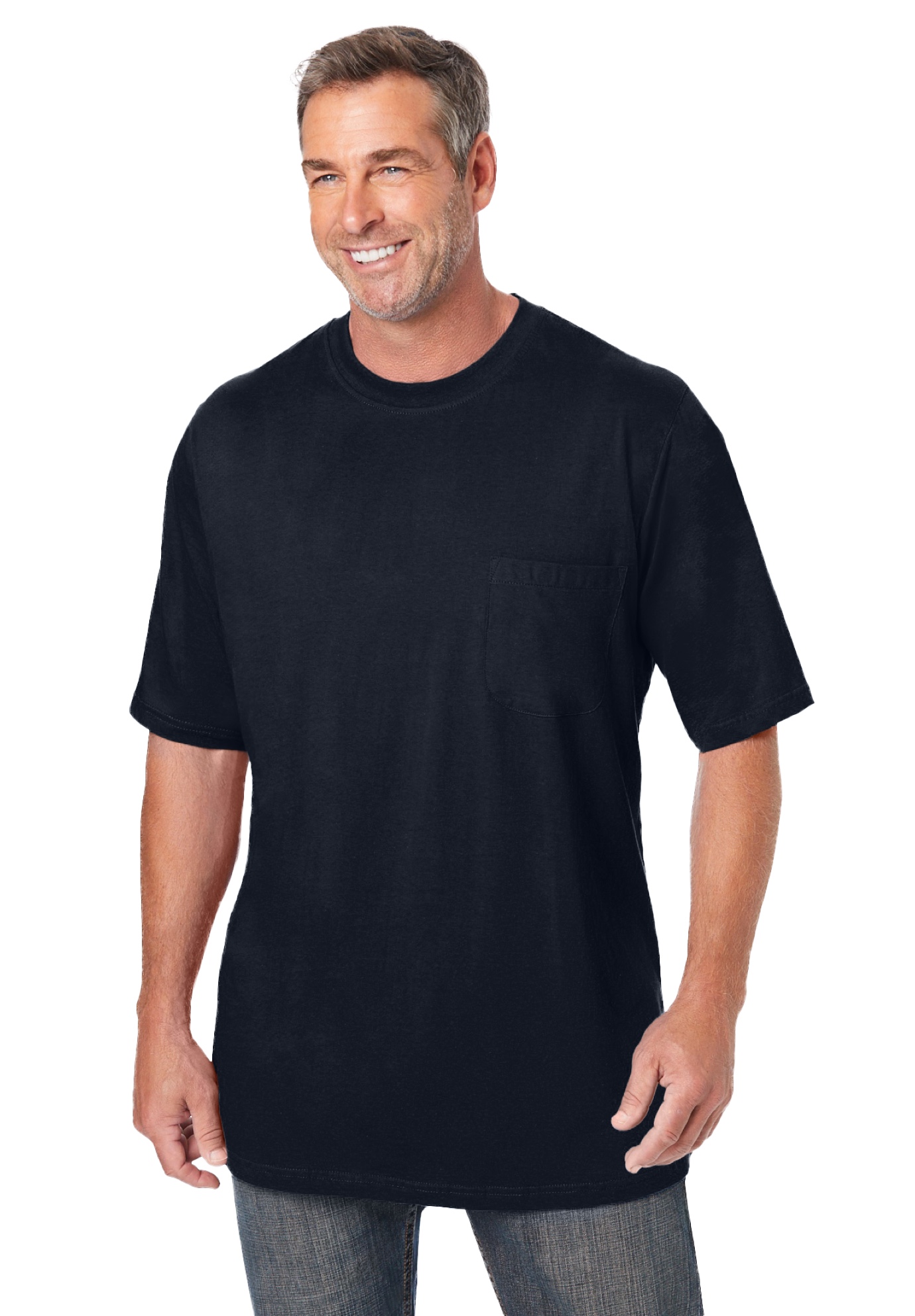 KingSize Men’s Big & Tall Tall The Ultra-Light Comfort Tee