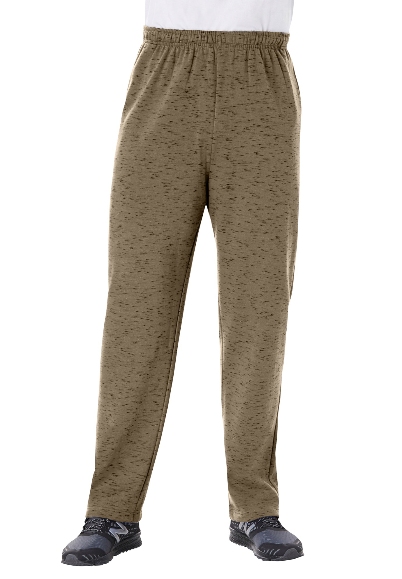 Tall Fleece Open-Bottom Sweatpants | eBay