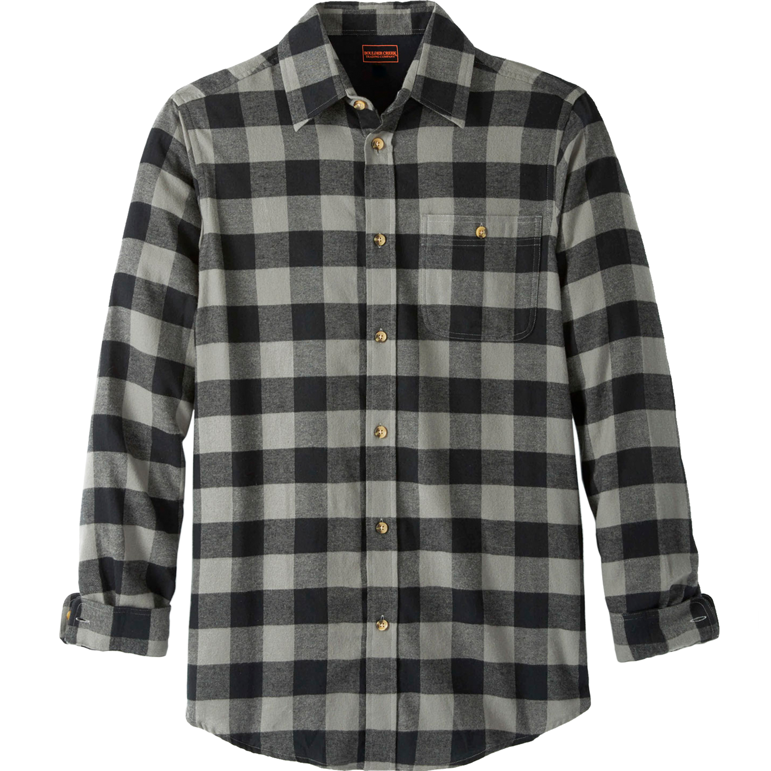 Boulder Creek by KingSize Men's Big & Tall  Flannel Shirt