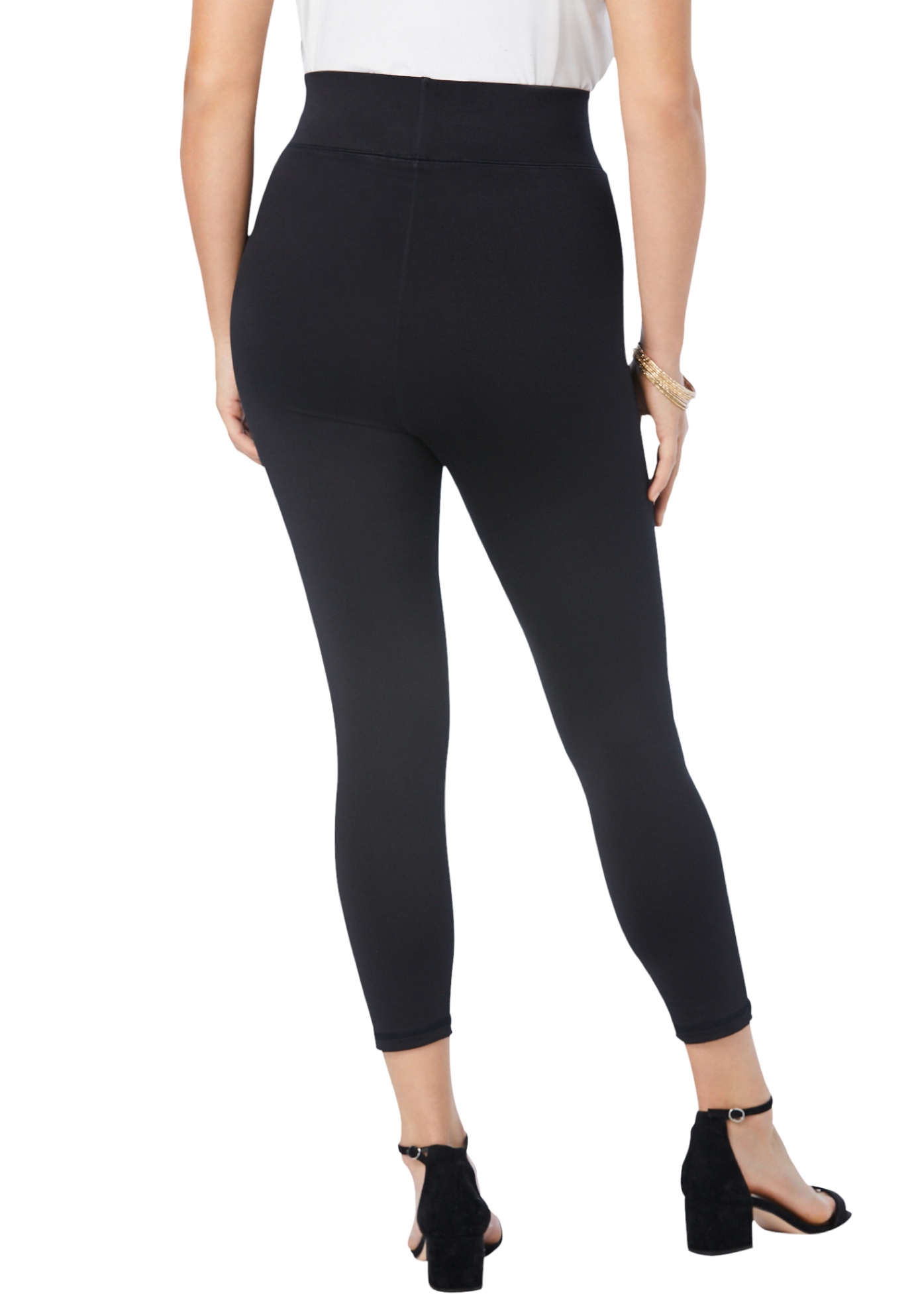 Roaman's Women's Plus Size Performance Capri Legging | eBay