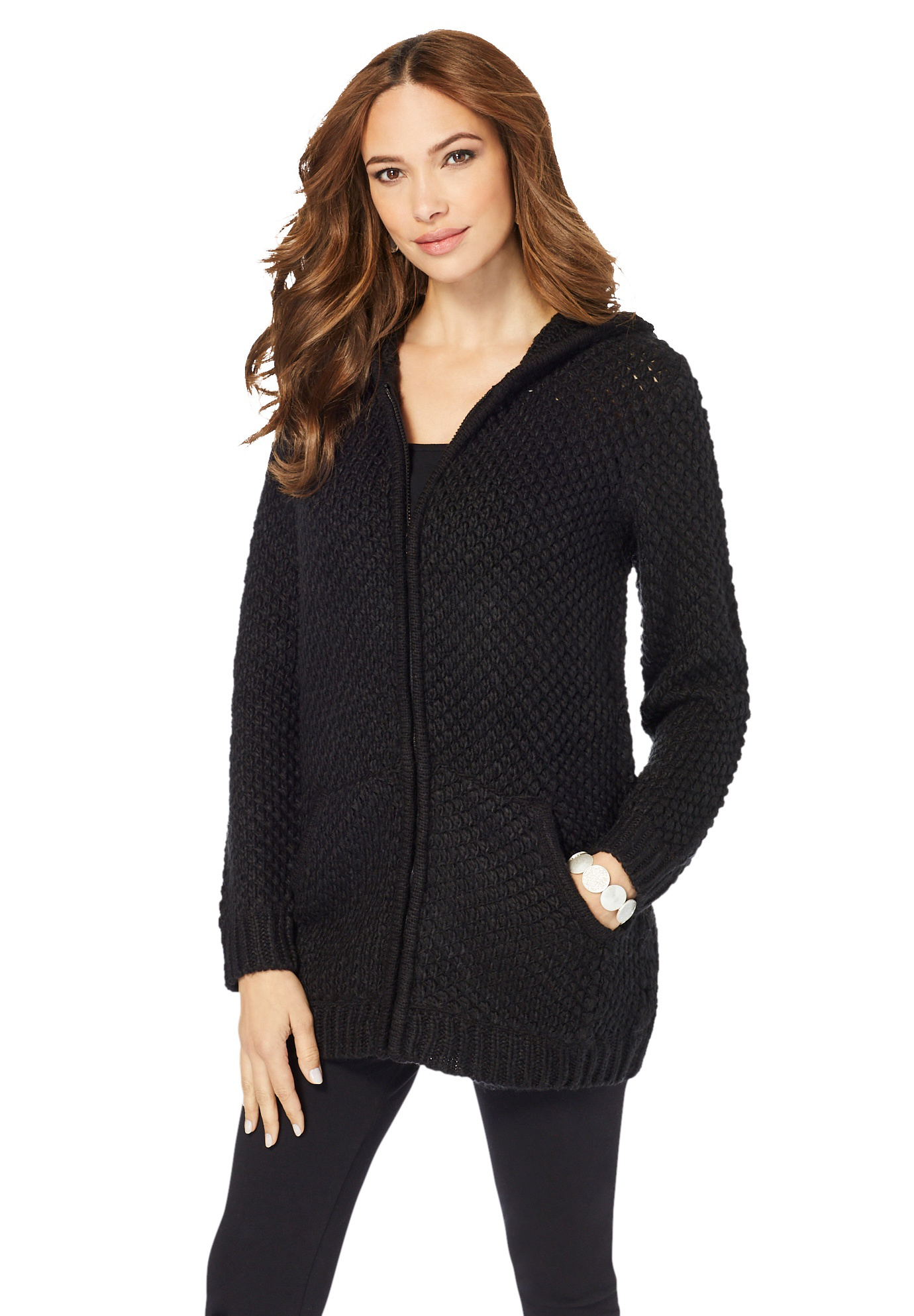 womens thermal cardigan
