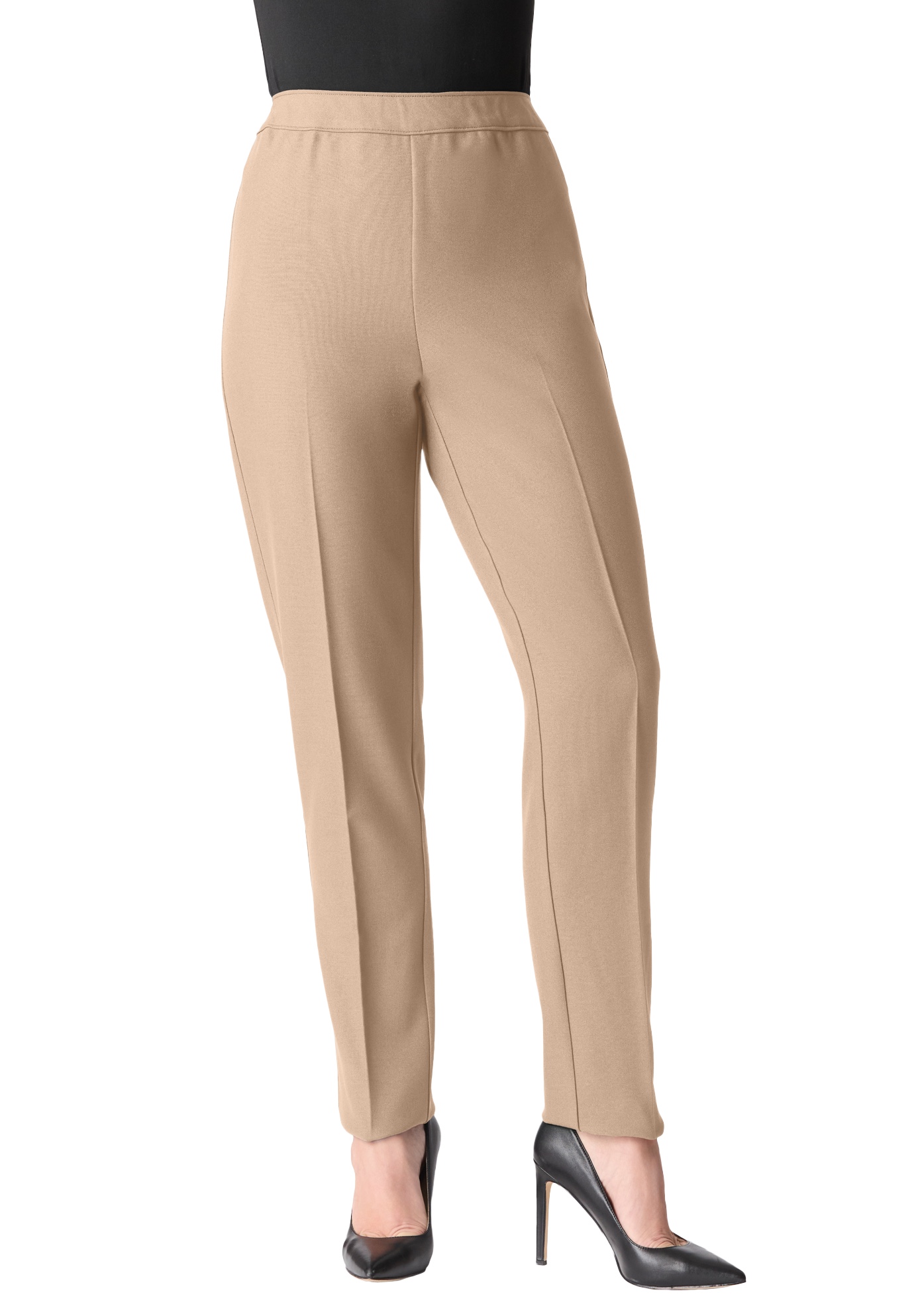 Roaman's Women's Plus Size Plus Size Classic Bend Over Pant - Picture 42 of 72