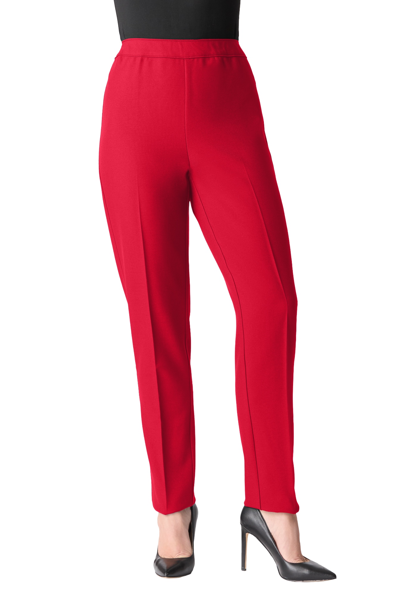 Roaman's Women's Plus Size Plus Size Classic Bend Over Pant - Picture 62 of 72