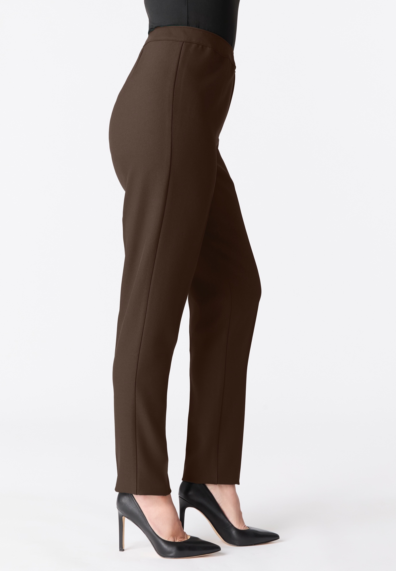 Roaman's Women's Plus Size Plus Size Classic Bend Over Pant - Picture 14 of 72