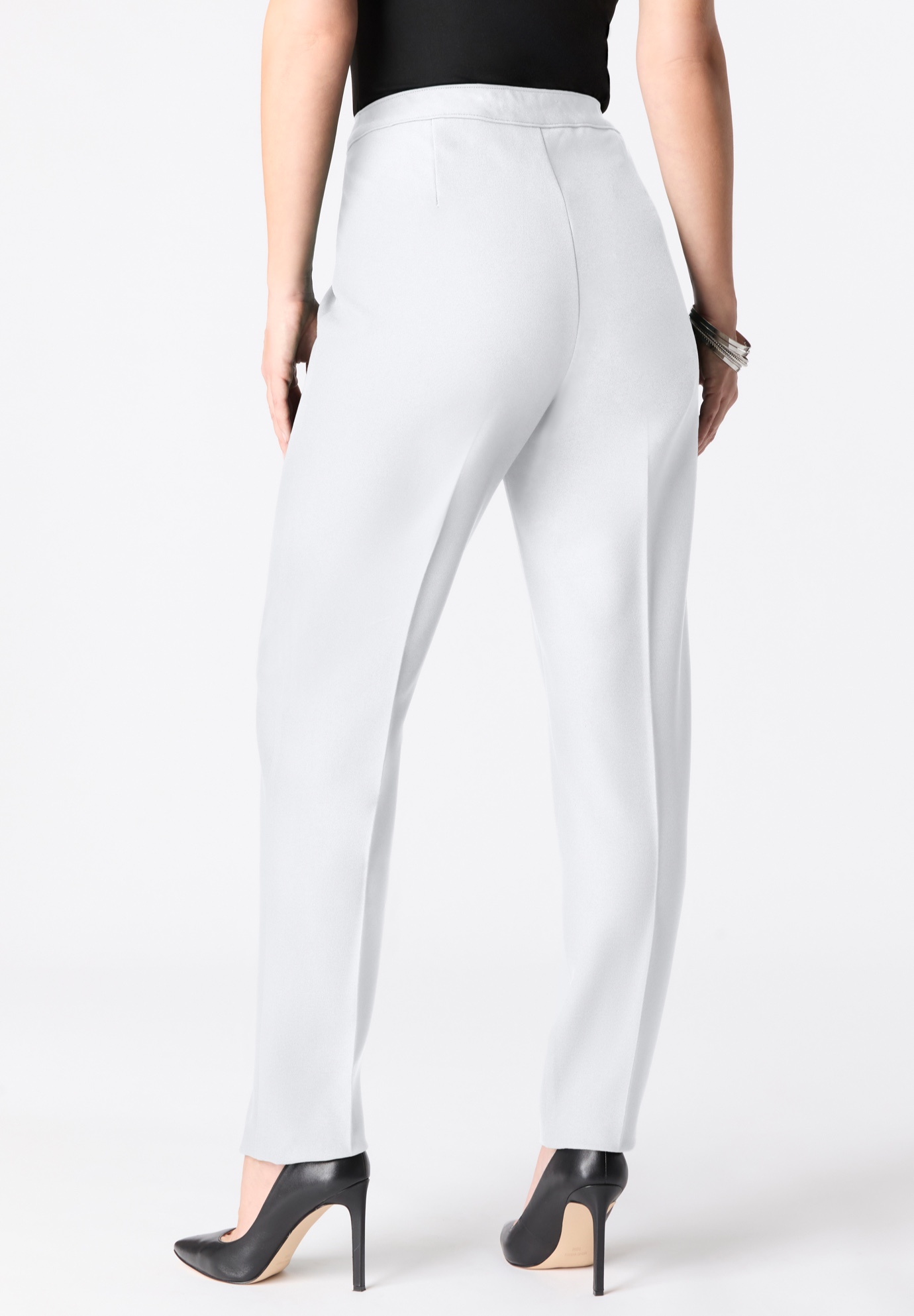 Roaman's Women's Plus Size Plus Size Classic Bend Over Pant - Picture 70 of 72