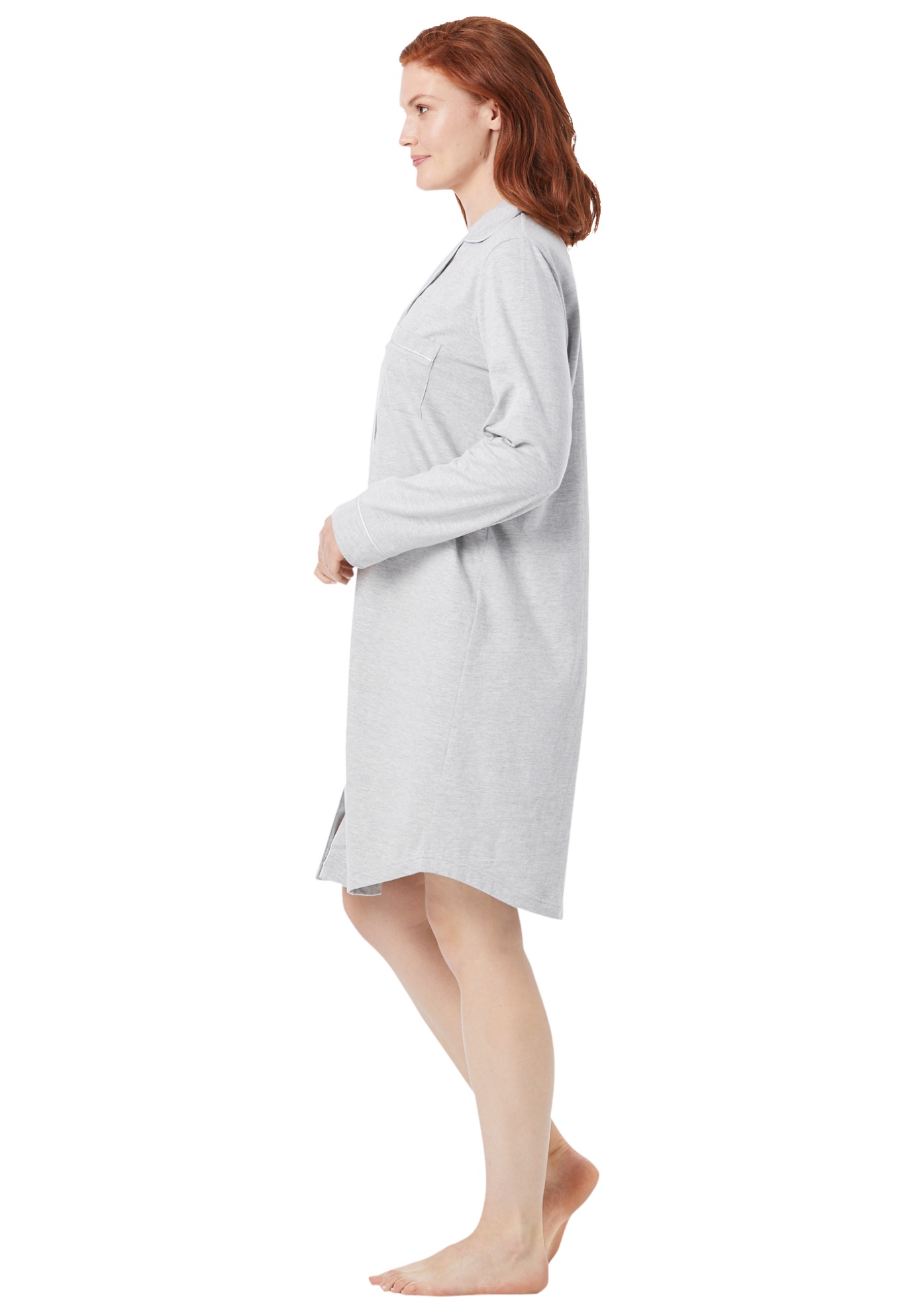 Plus Size Knit Sleep Shirt | eBay