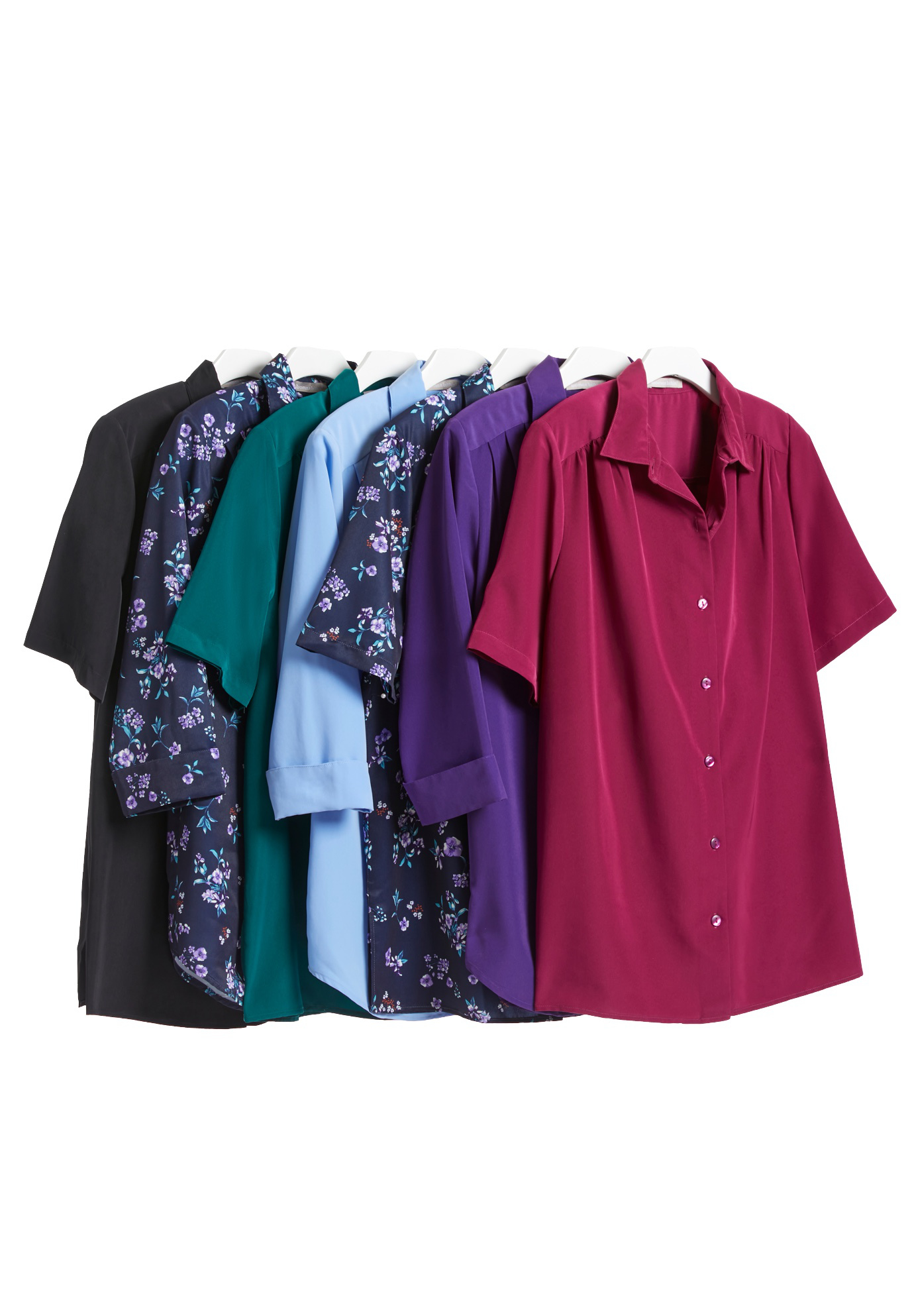 Plus Size Peached Button Down Shirt | eBay
