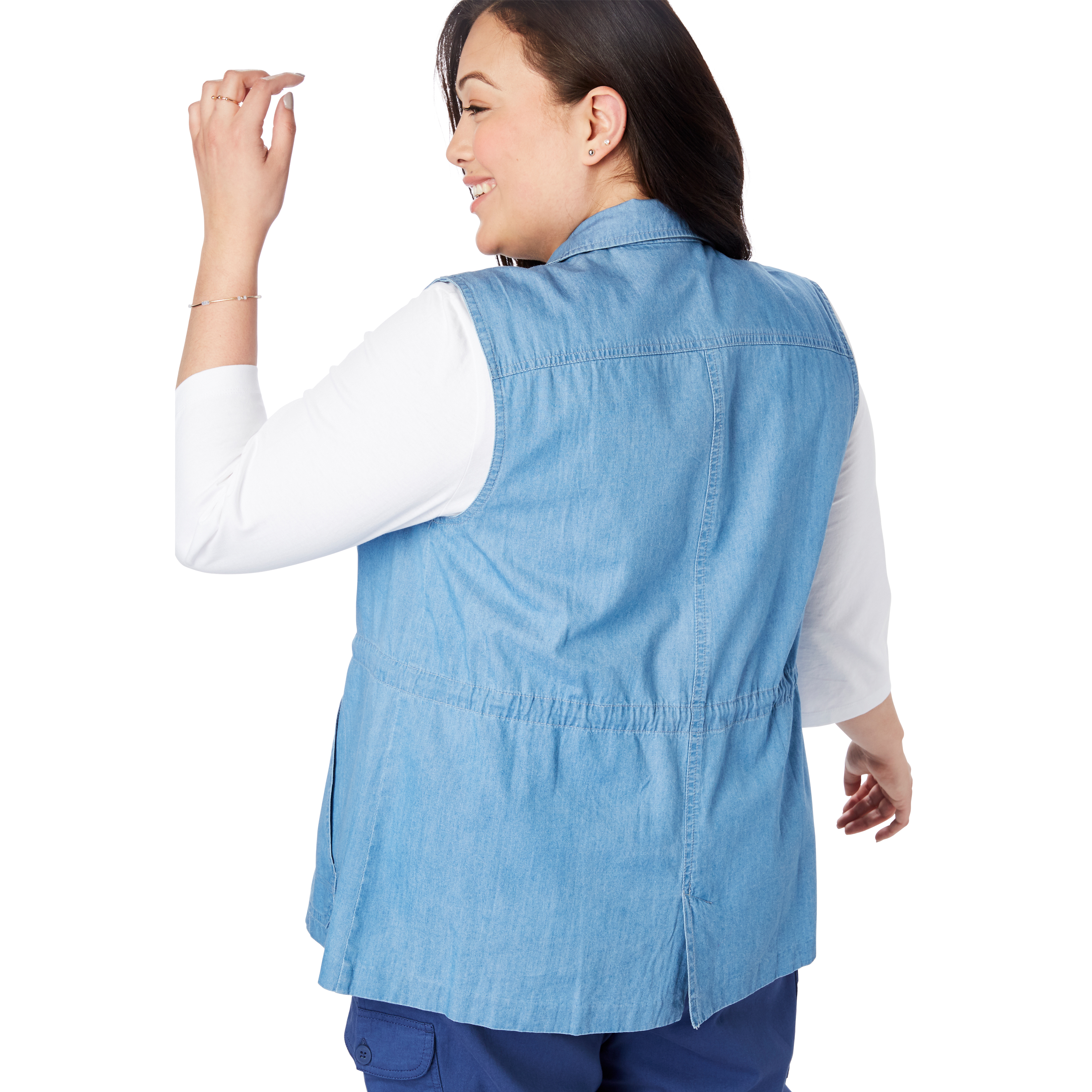 Woman Within Women's Plus Size Utility Vest eBay