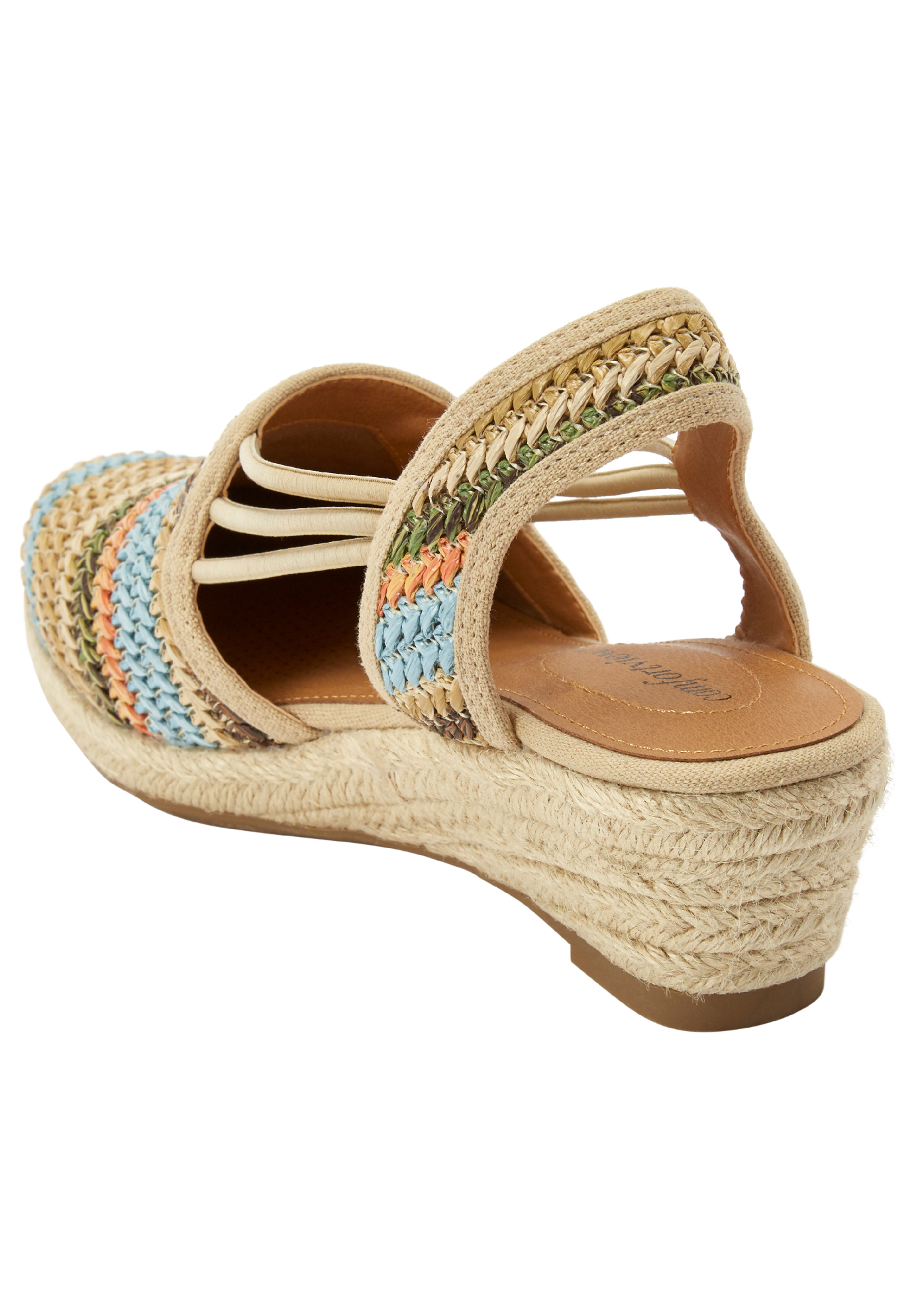 Comfortview Women's Wide Width The Clea Espadrille 09085 eBay