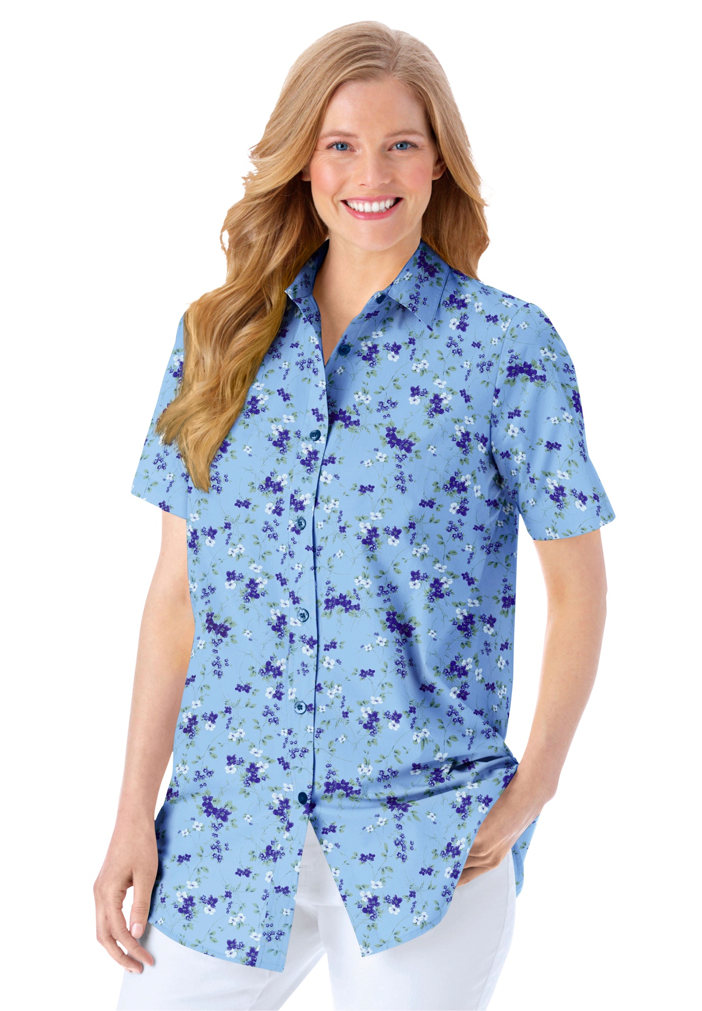 Short Sleeve Button Down Shirt | eBay