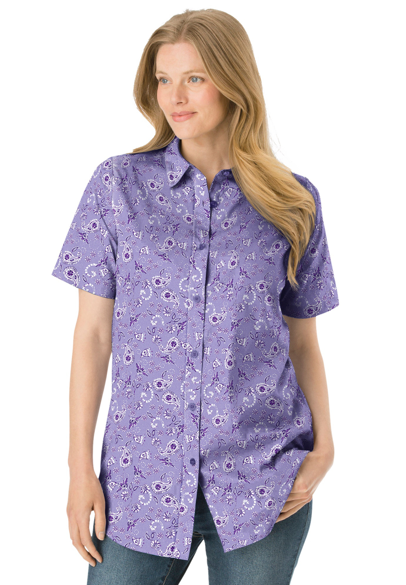 Short Sleeve Button Down Shirt | eBay