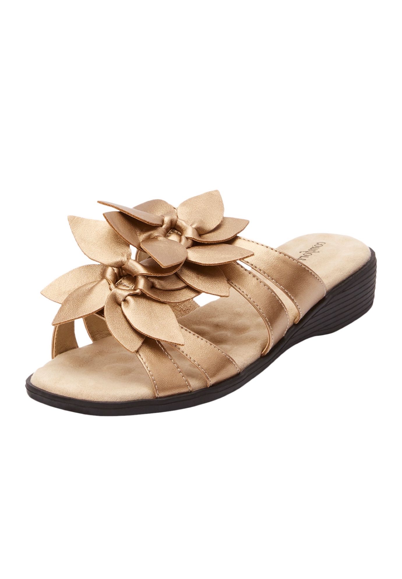 Comfortview Women's The Paula Slip On Sandal (Wide Widths Available) - Picture 11 of 30