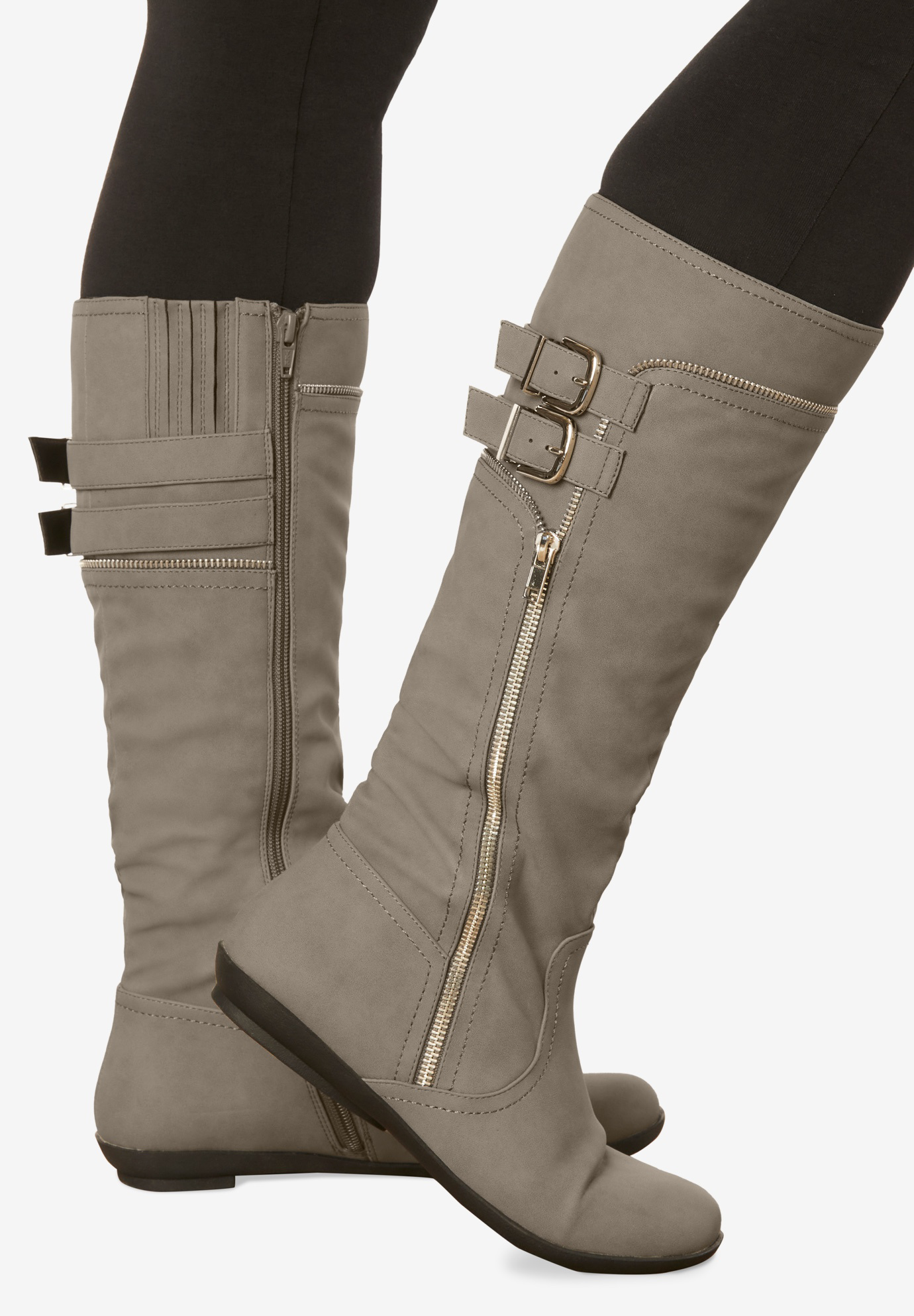 wide width regular calf boots