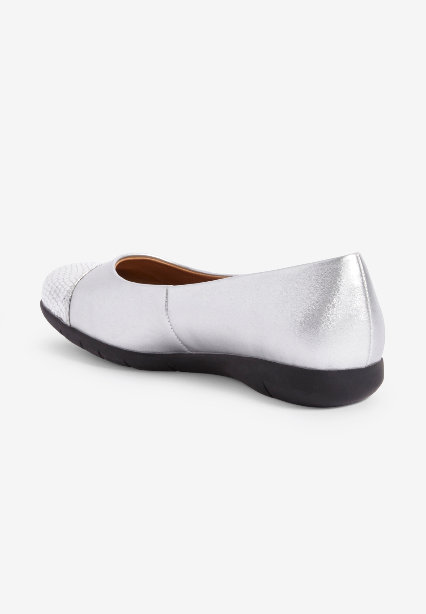 Comfortview Women's The Fay Slip On Flat (Wide Widths Available) - Picture 17 of 20