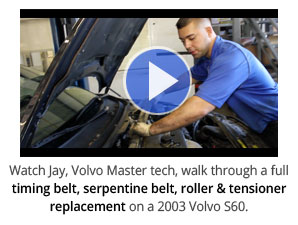 Volvo timing belt replacement video