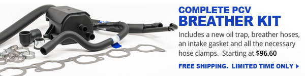 Genuine volvo PCV breather kit ships free limited time only