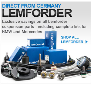 10% off and free shipping, Lemforder auto parts