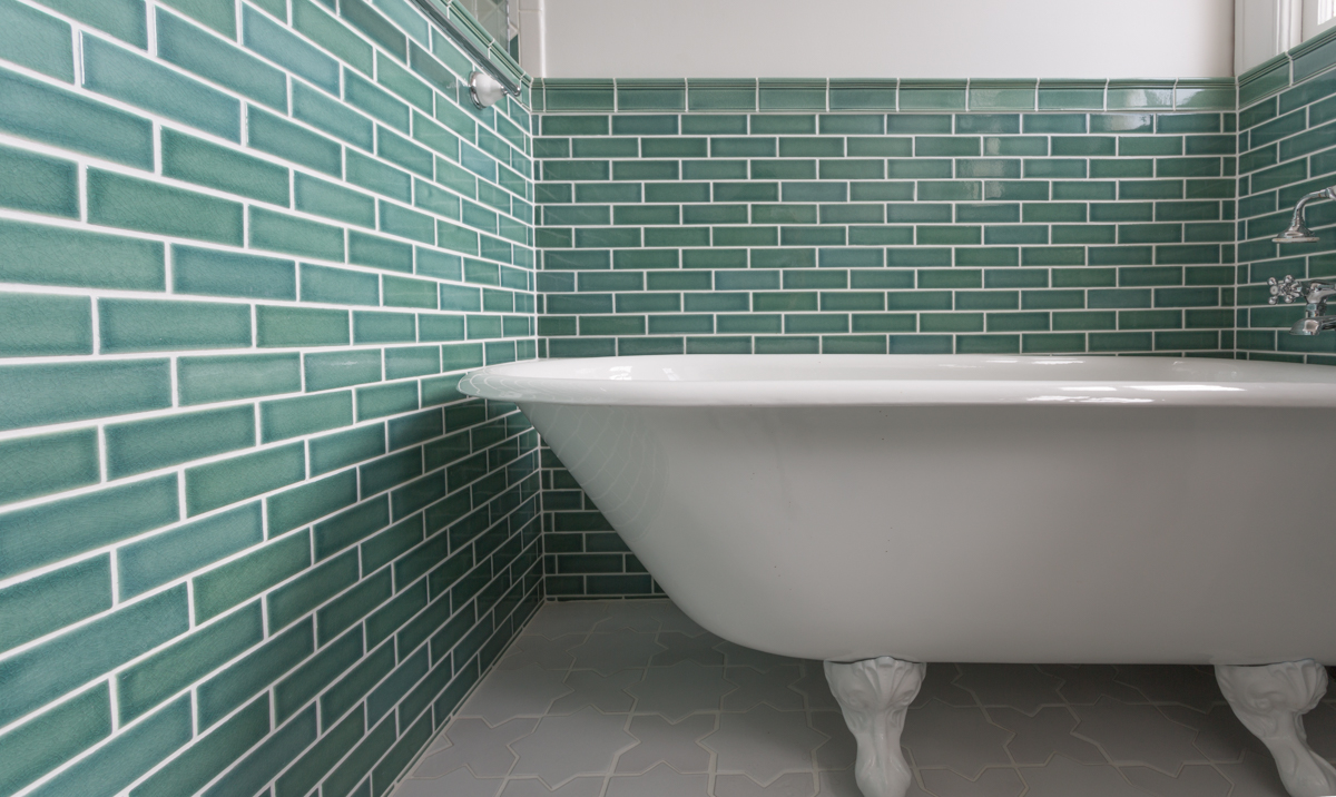 Tile School Bathroom Wall Tile Height How High Fireclay Tile