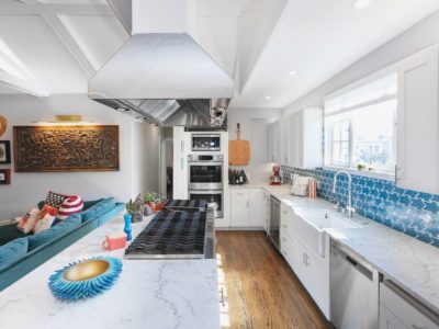Eclectic Kitchen with an Edge