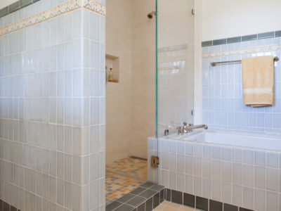 Painterly Victorian San Francisco Bathroom