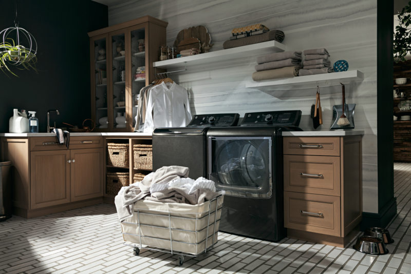 GE Catalog Laundry Room Spread Fireclay Tile